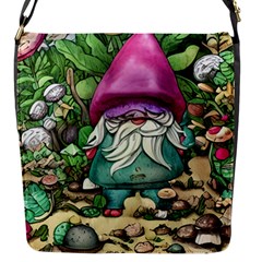 Charm Toadstool Necromancy Magician Conjuration Sorcery Spell Mojo Chanterelle Flap Closure Messenger Bag (s) by GardenOfOphir