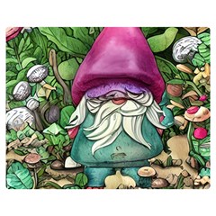 Charm Toadstool Necromancy Magician Conjuration Sorcery Spell Mojo Chanterelle Premium Plush Fleece Blanket (medium)