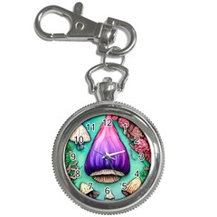 Veil Presto Psilocybin Superstition Agaric Trick Button Mushroom Sciopticon Diablerie Voodoo Fairy Key Chain Watches by GardenOfOphir