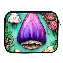 Veil Presto Psilocybin Superstition Agaric Trick Button Mushroom Sciopticon Diablerie Voodoo Fairy Apple Ipad 2/3/4 Zipper Cases by GardenOfOphir