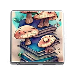 Mushroom Cloud Legerdemain Portobello Warlock Memory Card Reader (square 5 Slot) by GardenOfOphir