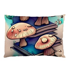 Mushroom Cloud Legerdemain Portobello Warlock Pillow Case (two Sides) by GardenOfOphir