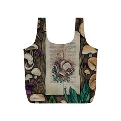 Charming Toadstool Full Print Recycle Bag (s) by GardenOfOphir