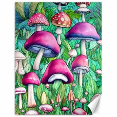 Charmed Toadstool Canvas 18  X 24  by GardenOfOphir