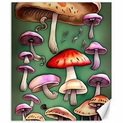 Glamour Mushroom For Enchantment And Bewitchment Canvas 20  X 24  by GardenOfOphir