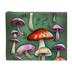 Glamour Mushroom For Enchantment And Bewitchment Cosmetic Bag (xl) by GardenOfOphir