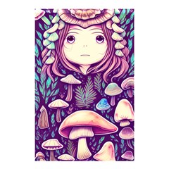 Fairy Mushroom Illustration Design Shower Curtain 48  X 72  (small) 