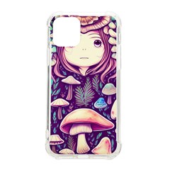 Fairy Mushroom Illustration Design Iphone 11 Pro 5 8 Inch Tpu Uv Print Case by GardenOfOphir