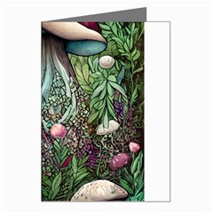 Craft Mushroom Greeting Cards (pkg Of 8) by GardenOfOphir