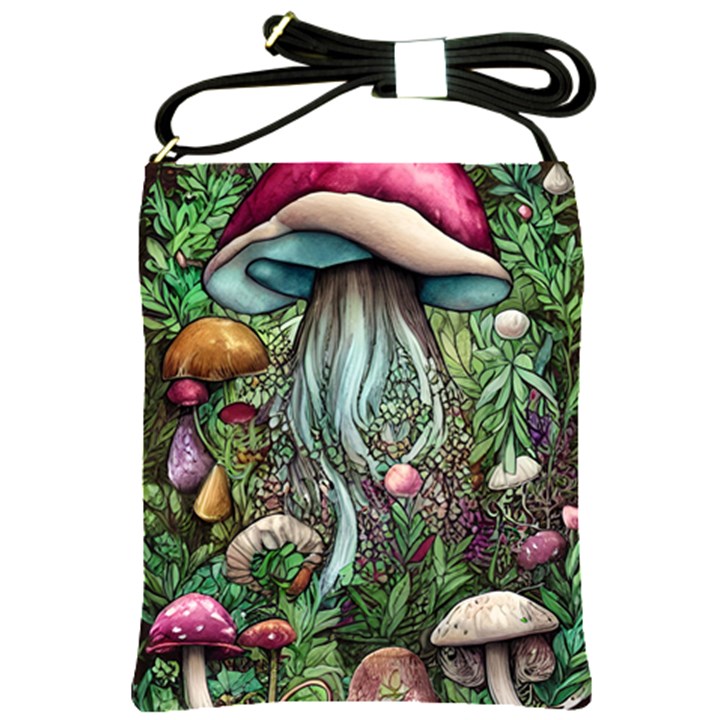 Craft Mushroom Shoulder Sling Bag