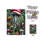 Craft Mushroom Playing Cards 54 Designs (Mini) Front - Spade4