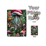 Craft Mushroom Playing Cards 54 Designs (Mini) Front - HeartK