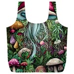 Craft Mushroom Full Print Recycle Bag (XXL) Back