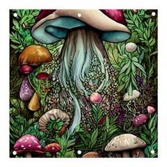 Craft Mushroom Banner And Sign 3  X 3 