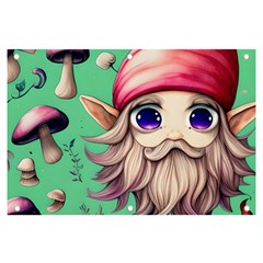 Orest Fairycore Vintagemushroom Banner And Sign 6  X 4  by GardenOfOphir