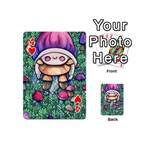 Foraging Natural Fairy Mushroom Craft Playing Cards 54 Designs (Mini) Front - Heart4