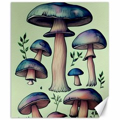 Mushroom Foresty Forestcore Canvas 20  X 24  by GardenOfOphir