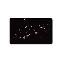Abstract Rose Gold Glitter Background Magnet (name Card) by artworkshop