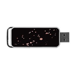 Abstract Rose Gold Glitter Background Portable Usb Flash (two Sides) by artworkshop