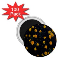 Bloomed Yellow Petaled Flower Plants 1 75  Magnets (100 Pack)  by artworkshop