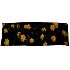 Bloomed Yellow Petaled Flower Plants Body Pillow Case (dakimakura) by artworkshop