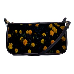 Bloomed Yellow Petaled Flower Plants Shoulder Clutch Bag by artworkshop