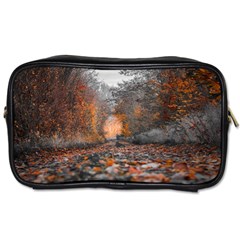 Breathe In Nature Background Toiletries Bag (two Sides)