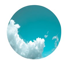 Clouds Hd Wallpaper Mini Round Pill Box by artworkshop