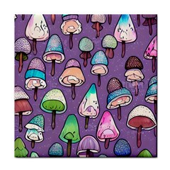 Foraging For Mushrooms Face Towel by GardenOfOphir