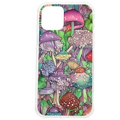 Vintage Mushroom Garden Iphone 12 Pro Max Tpu Uv Print Case by GardenOfOphir