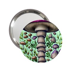 Forest Mushrooms 2 25  Handbag Mirrors by GardenOfOphir