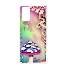 Tiny Forest Mushroom Fairy Samsung Galaxy Note 20 Tpu Uv Case by GardenOfOphir