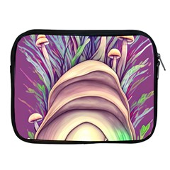 Forest Mushroom Fairy House Apple Ipad 2/3/4 Zipper Cases by GardenOfOphir