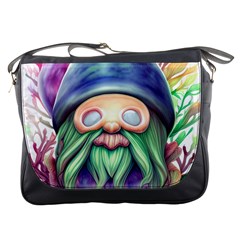 Enchanted Mushroom Forest Fairycore Messenger Bag by GardenOfOphir