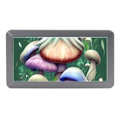 Natural Mushroom Fairy Garden Memory Card Reader (mini) by GardenOfOphir