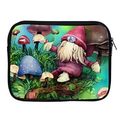 Vintage Flowery Mushroom Apple Ipad 2/3/4 Zipper Cases by GardenOfOphir