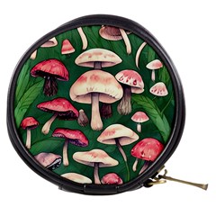 Foraging In The Mushroom Zone Mini Makeup Bag by GardenOfOphir