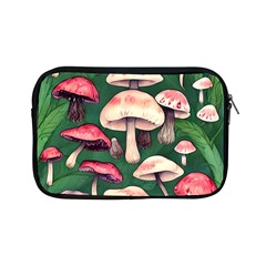 Foraging In The Mushroom Zone Apple Ipad Mini Zipper Cases by GardenOfOphir