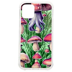 Mushroom Iphone 12 Mini Tpu Uv Print Case	 by GardenOfOphir