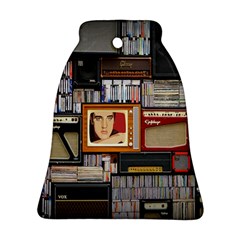 Vinyl Music Retro Studio Room Ornament (bell) by Jancukart