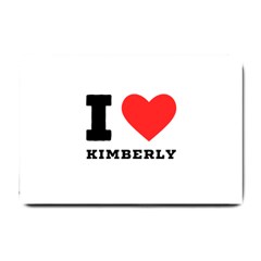 I love kimberly Small Doormat