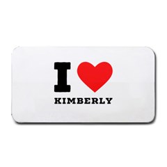 I Love Kimberly Medium Bar Mat by ilovewhateva