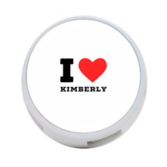 I Love Kimberly 4-port Usb Hub (one Side) by ilovewhateva