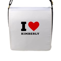 I love kimberly Flap Closure Messenger Bag (L)