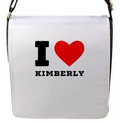 I love kimberly Flap Closure Messenger Bag (S)