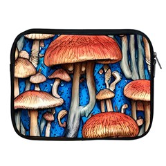 Whimsical Mushroom Apple Ipad 2/3/4 Zipper Cases by GardenOfOphir