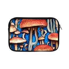 Whimsical Mushroom Apple Ipad Mini Zipper Cases by GardenOfOphir