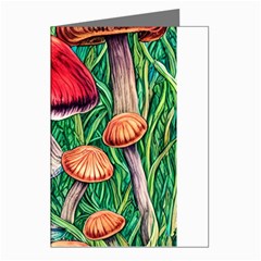 Woodsy Foraging Garden Greeting Cards (pkg Of 8) by GardenOfOphir