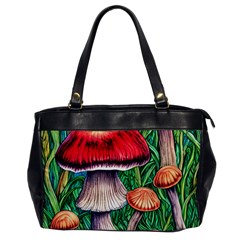 Woodsy Foraging Garden Oversize Office Handbag by GardenOfOphir