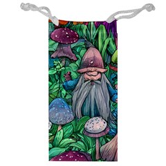 Mushroom Design Fairycore Forest Jewelry Bag by GardenOfOphir